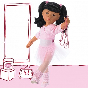 Кукла Ханна балерина азиатка, с 2 комплектами одежды (Gotz, 1159451)